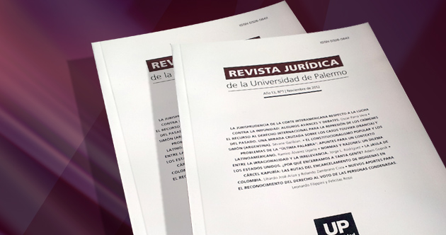 Nueva edición de la Revista Jurídica Nueva edición de la Revista Jurídica