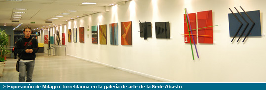 Muestra de la artista pl&aacute;stica Milagro Torreblanca
