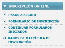 Inscripci�n Online