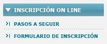 Inscripci�n Online