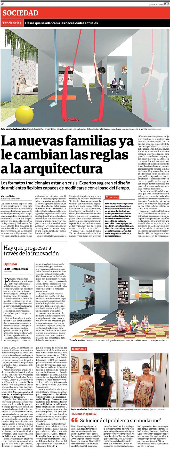 Las nuevas familias ya le cambian las reglas a la arquitectura