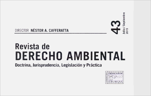 Nuevo artículo del profesor Daniel Lago en la Revista de Derecho Ambiental