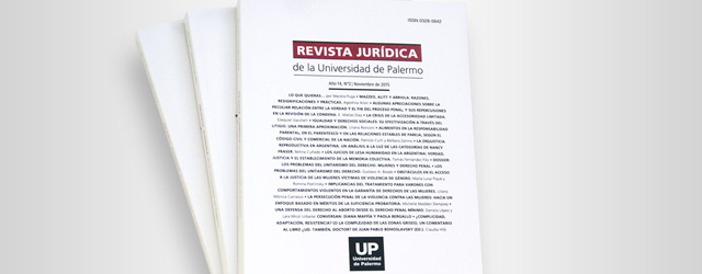 Revista Jurídica: Convocatoria para la presentación de artículos Noviembre 2017 Revista Jurídica: Convocatoria para la presentación de artículos Noviembre 2017