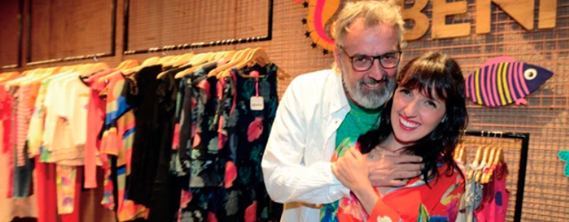 Benito Fernández y su hija Marina: 