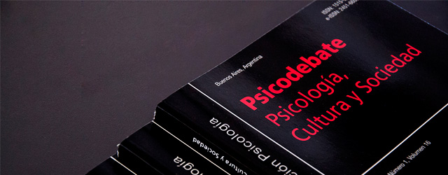 Revista Psicodebate. Psicología, Cultura y Sociedad Revista Psicodebate. Psicología, Cultura y Sociedad
