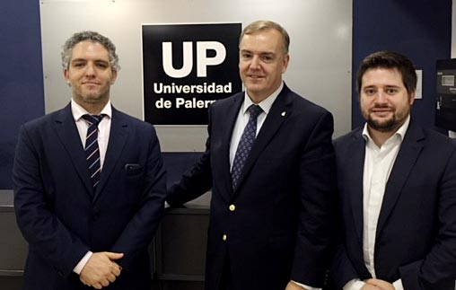 Ricardo Arredondo, Cónsul en el consulado argentino en Los Ángeles, visita la UP