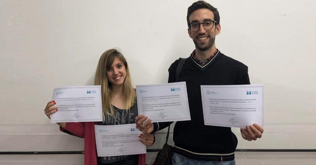 Un equipo de la UP ganó el torneo de debate de la UBA Un equipo de la UP ganó el torneo de debate de la UBA