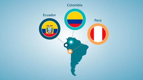 Reuniones informativas en Perú, Ecuador y Colombia