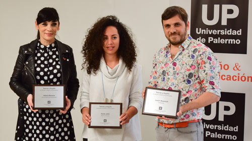 Tres egresados de la Facultad de Diseño y Comunicación recibieron el reconocimiento “Talento y Orgullo”