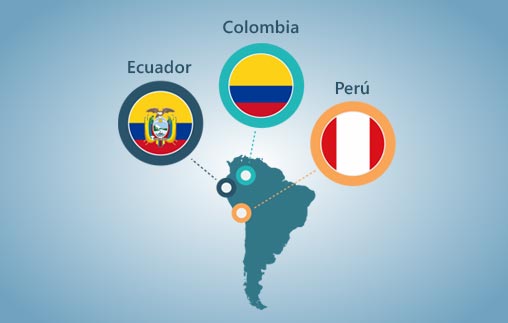 Reuniones informativas en Perú, Ecuador y Colombia