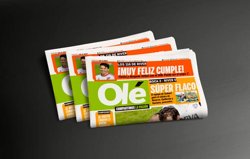 Pasantías de periodismo deportivo en el diario Olé