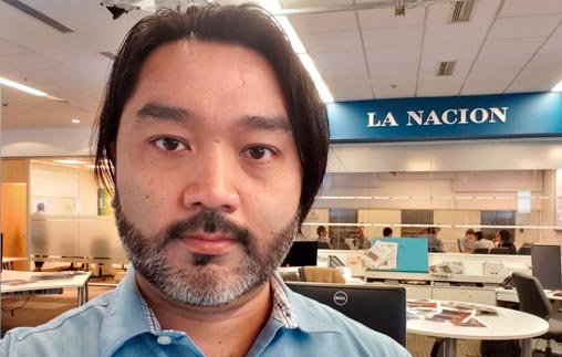 Guillermo Tomoyose, egresado UP y periodista especializado en Tecnología del diario LA NACIÓN