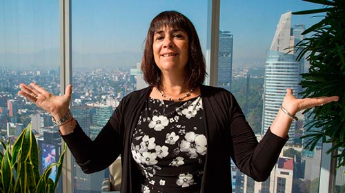 Patricia Bindi: cofundadora de Mujeres al Mundo y ex Directora de HSBC, egresada UP