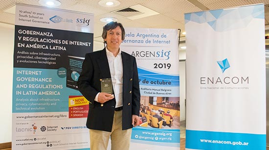 Internet Society distingue a la Facultad de Ingeniería UP en la jornada ARGENSIG 2019