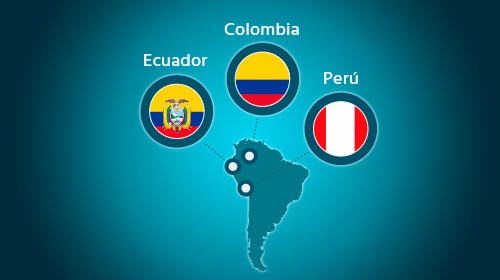 Reuniones informativas en Perú, Ecuador y Colombia