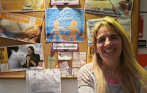 Denise Munteanu, psicóloga UP, es coordinadora de una institución de psicología y coterapeuta de niños