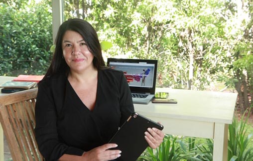 Mariela Corrado, psicóloga UP, especialista en gestión organizacional, coaching ejecutivo y clínica