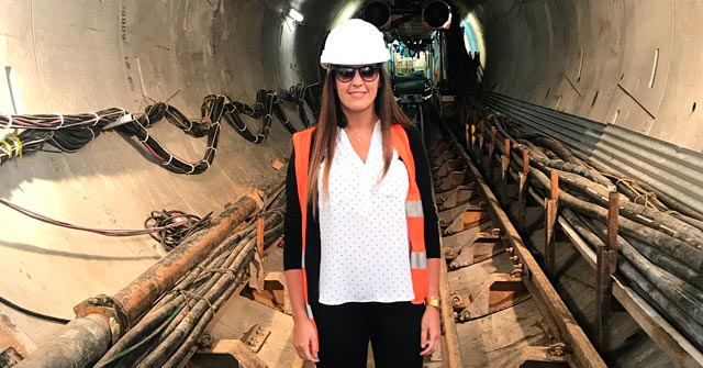 Antonella Garello, arquitecta UP, trabajó en el proyecto de Sistema Matanza - Riachuelo para Salini Impregilo