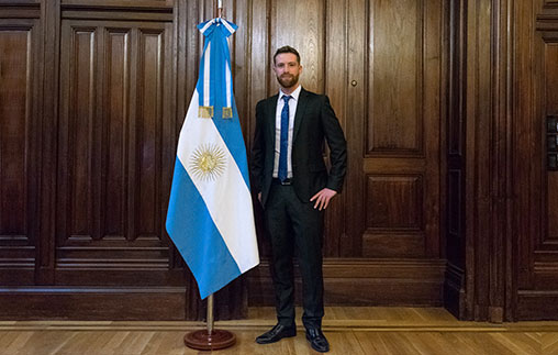 Ian Lerner, graduado en Derecho UP, fue distinguido por la Corte Suprema por tener mejor promedio del país