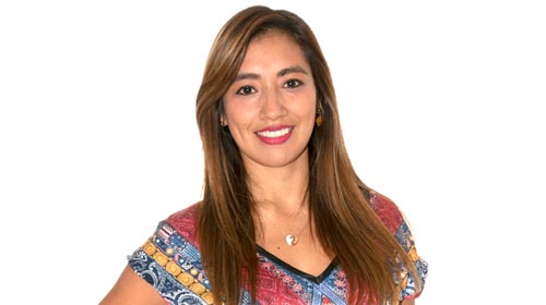 Anggie Briceño, Licenciada en Redes y Comunicación de Datos y Directiva en InterNexa