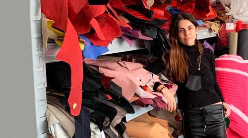 Guillermina Noe, egresó de Diseño de Moda UP y cofundó Besha, las carteras que irrumpieron en el mercado