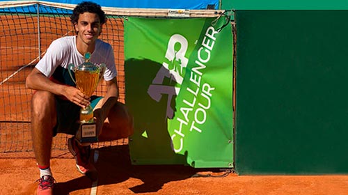 Francisco Cerúndolo, Campeón del ATP Challenger, estudia online la Lic. Management en Economía y Finanzas UP