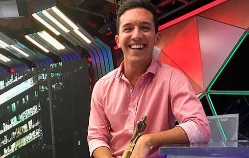 Gonzalo Bañez Villar, periodista egresado UP, se desempeña como productor en TN