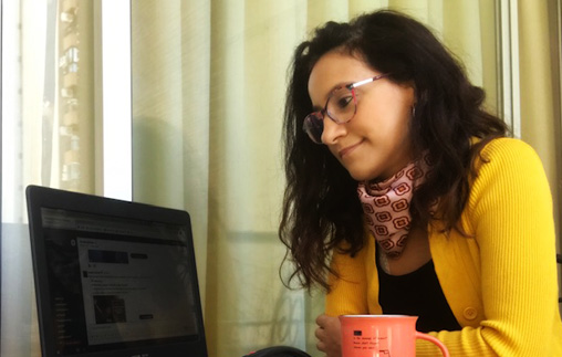 Silvina Darago estudia Periodismo en la UP y es redactora desde hace 13 años en Clarín web