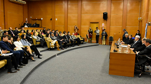 Actividad de CEJUC UP en conjunto con la Escuela de Capacitación Judicial Joaquín V. González del Tribunal Superior de Justicia de La Rioja