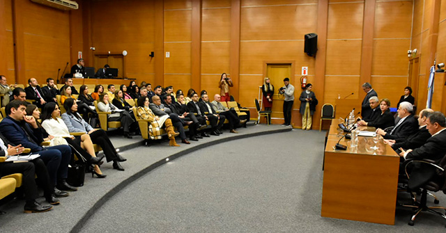 Actividad de CEJUC UP en conjunto con la Escuela de Capacitación Judicial Joaquín V. González del Tribunal Superior de Justicia de La Rioja
