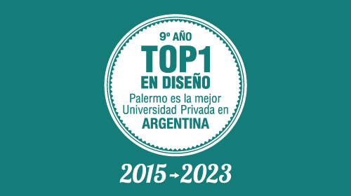 Palermo es Top 1 en Diseño por noveno año consecutivo
<p>En Diseño, Palermo es una de las dos mejores Universidades de Argentina</p>