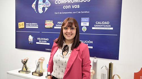 Adriana Biancheri, Lic. en Publicidad UP, directora de Marketing en Carrefour Argentina