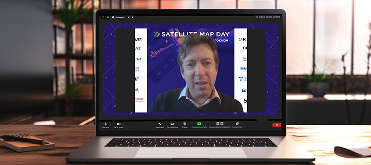 El decano de la Facultad de Ingeniería UP participó de la jornada Satellite Map Day