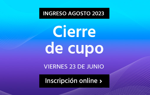 Comenzá online tu carrera en agosto Comenzá online tu carrera en agosto