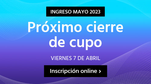 Comenzá online tu carrera en mayo