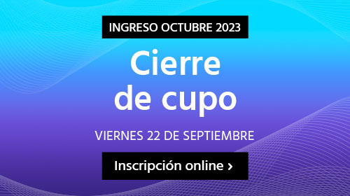 Comenzá online tu carrera en octubre
