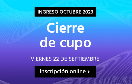 Comenzá online tu carrera en octubre Comenzá online tu carrera en octubre