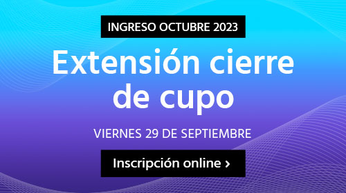 Comenzá online tu carrera en octubre