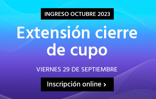 Comenzá online tu carrera en octubre