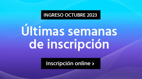 Comenzá online tu carrera en octubre
