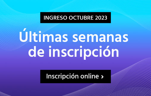 Comenzá online tu carrera en octubre Comenzá online tu carrera en octubre