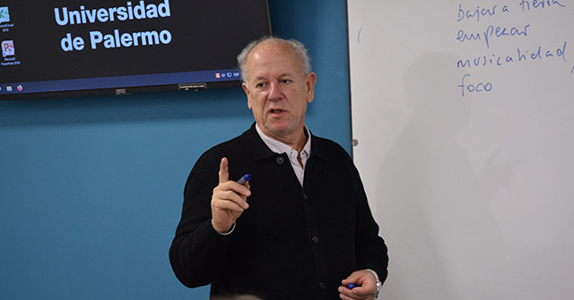 Pablo Mendelevich dictó un taller redacción periodística en la UP Pablo Mendelevich dictó un taller redacción periodística en la UP