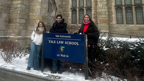 Estudiantes de Derecho UP realizaron el intercambio académico en Yale Law School