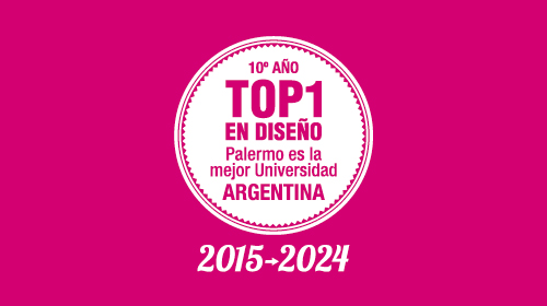 Palermo es Top 1 en Diseño por décimo año consecutivo
<p>En Diseño, Palermo es la mejor Universidad de Argentina</p>