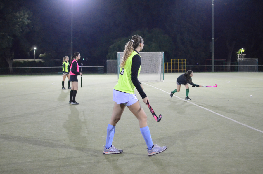 “Entrenar con mis amigas es lo que más me entusiasma”