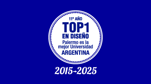 Palermo es Top 1 en Diseño por undécimo año consecutivo
<p>En Diseño, Palermo es la mejor Universidad de Argentina</p>