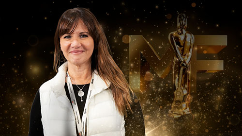 Karina Labraña, estudió en la UP, es productora de Radio Mitre y A24 y ganó el Martín Fierro a la mejor labor en producción