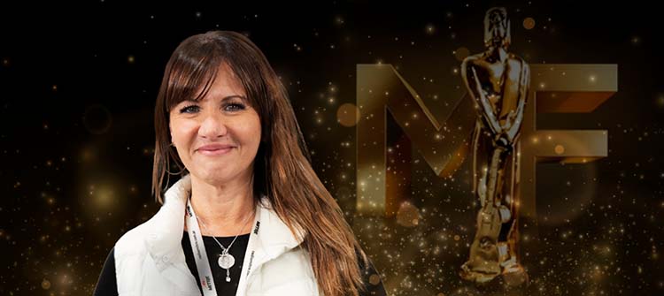   Karina Labraña, estudió en la UP, es productora de Radio Mitre y A24 y ganó el Martín Fierro a la mejor labor en producción  