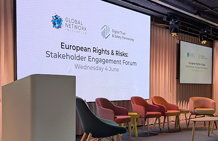 Participación del CELE en el GNI & DTSP EU Rights & Risks Forum