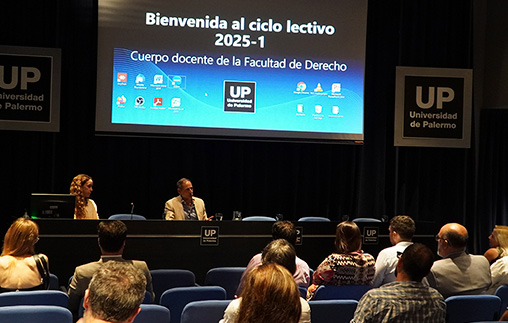 Inicio del año académico en la Facultad de Derecho